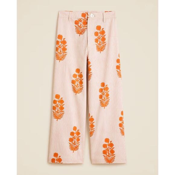 J.Crew SZ Blockprints™ denim disco pant - Picture 1 of 7